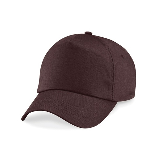 Czapka 5-panelowa Bawelniana Twill CB10 - Chocolate