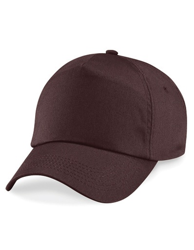 Czapka 5-panelowa Bawełniana Twill CB10 - Chocolate