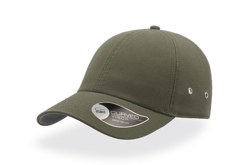 Czapka 6-panelowa z regulacją AT601 - Olive
