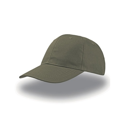 [AT613-1000020363] Czapka sześciopanelowa AT613 - Olive