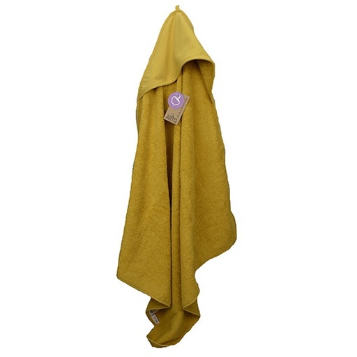 Ręcznik dziecięcy z kapturem AR731 - Mustard