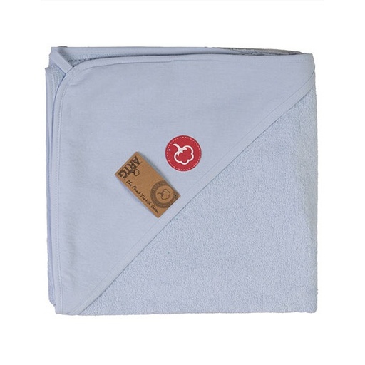 Recznik Dzieciecy z Kapturem Bawelniany AR732 - Light Blue