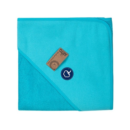 Ręcznik dziecięcy z kapturem AR732 - Aqua Blue