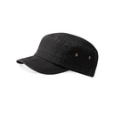Czapka Army z daszkiem i zapięciem na rzep - Vintage Black