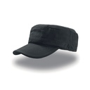 Czapka wojskowa z bawełną, rzep - Black