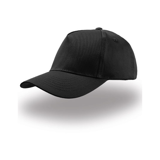 Dziecięca czapka 5-panelowa z daszkiem - Black