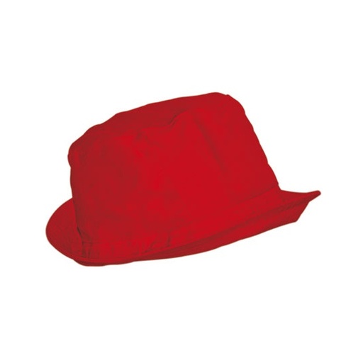 [C100-1000226256] Kapelusz przeciwsłoneczny z rondem C100 - Red