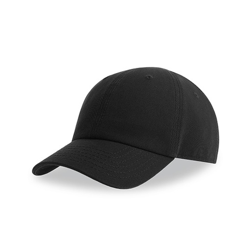 [AT118-1000332786] Czapka Dad Cap Bawelna Organiczna Twill AT118 - Black