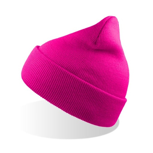 Czapka beanie AT125 - Fuchsia