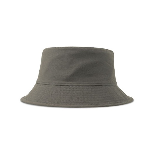 Dwustronna zimowa czapka bucket AT366 - Dark Grey & Black
