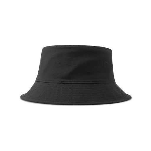Dwustronna zimowa czapka bucket AT366 - Black & Dark Grey