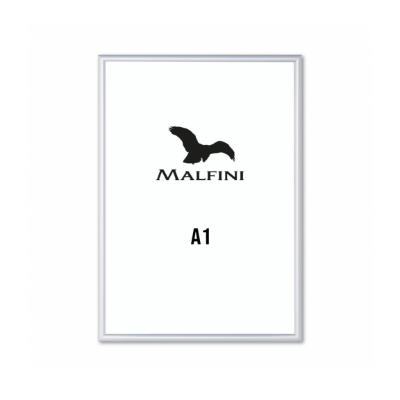 [D1356XX] Ramka na plakat MD13 - srebrny