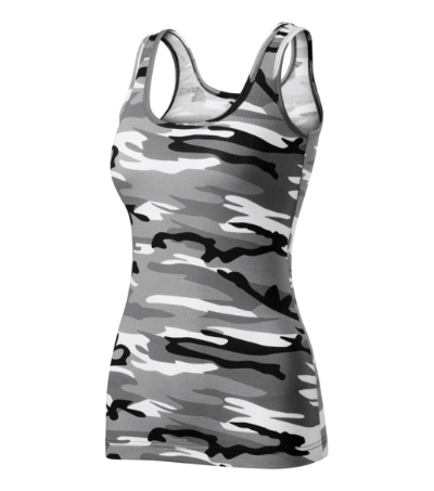 Top damski MC36 - camouflage gray
