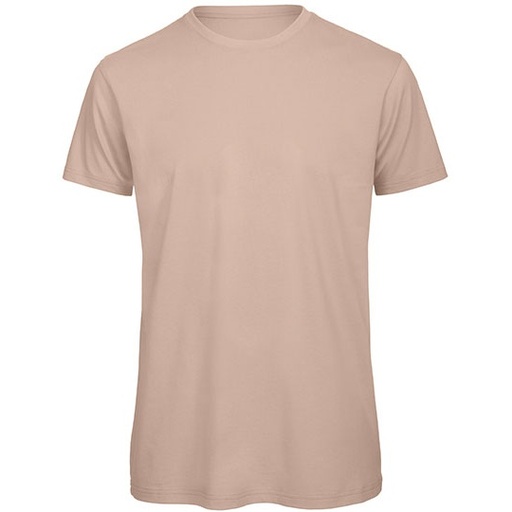 T-shirt Męski Klasyczny Bawełna Czesana BCTM042 - Millennial Pink
