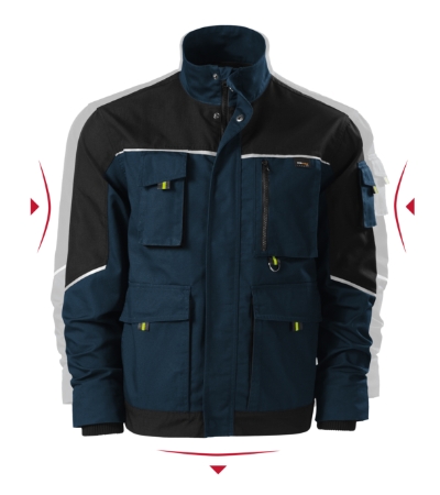 Kurtka robocze męska MW53 - granatowy