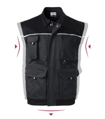 [W5294R3] Kamizelka robocza męska MW52 - ebony gray