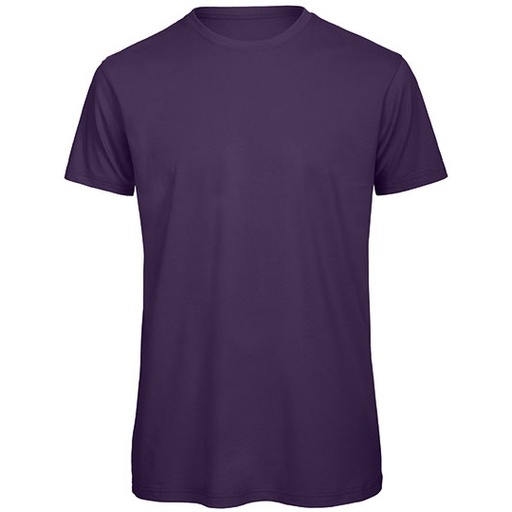 T-shirt Męski Klasyczny Bawełna Czesana BCTM042 - Urban Purple