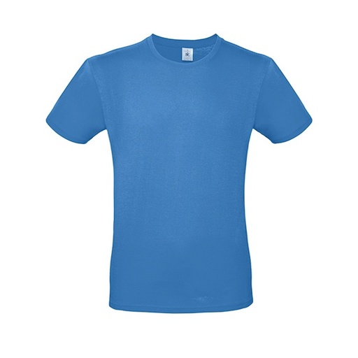 T-Shirt bawełniany z krótkim rękawem BCTU01T - Azure