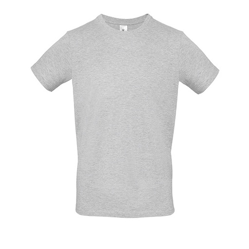 T-Shirt bawełniany z krótkim rękawem BCTU01T - Ash (Heather)