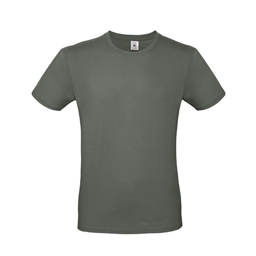 T-Shirt Klasyczny Bawelniany BCTU01T - Millennial Khaki