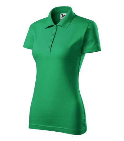 Koszulka polo damska M223 - zieleń trawy