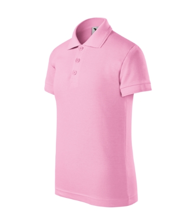 Koszulka polo dziecieca M222 - rozowy