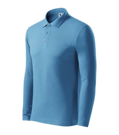 [2211418] Koszulka polo męska M221 - lazurowy