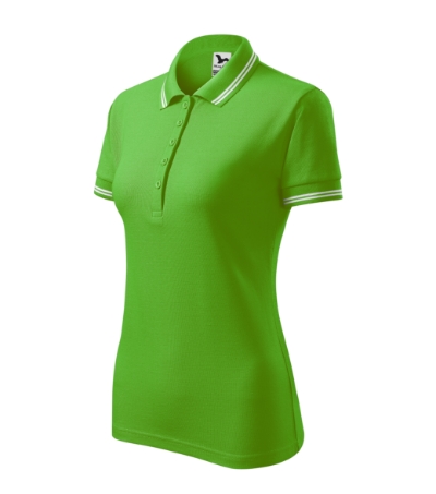 Koszulka polo damska M220 - green apple