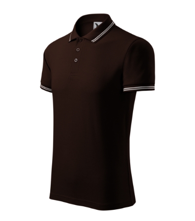 Koszulka polo meska M219 - kawowy