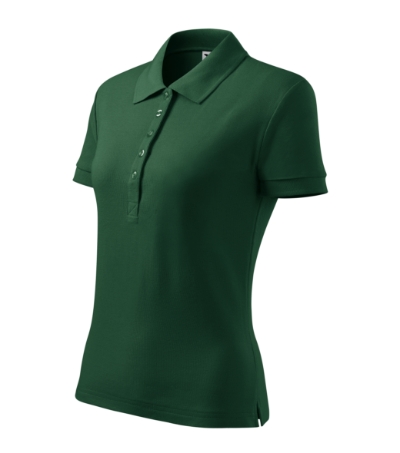 [216D312] Koszulka polo damska M216 - dark green