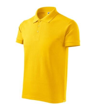 Koszulka polo meska M215 - zolty