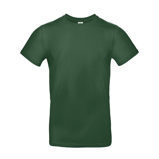 T-Shirt bawełniany z krótkim rękawem BCTU03T - Bottle Green