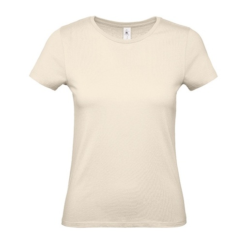 Damski T-Shirt Bawełniany BCTW02T - Natural
