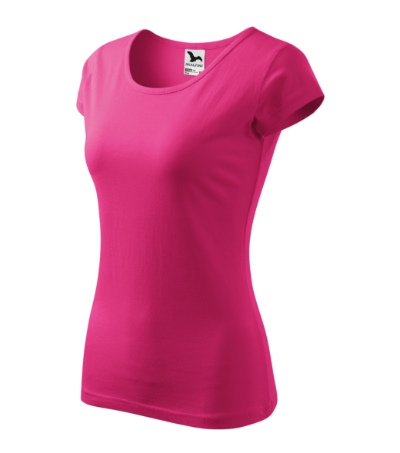 Koszulka damska M122 - czerwień purpurowa