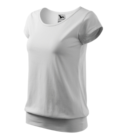 [1200012] Koszulka damska M120 - biały