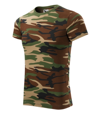 Koszulka unisex M144 - camouflage brown