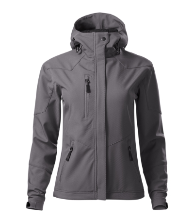 Softshell kurtka damska M532 - stalowy