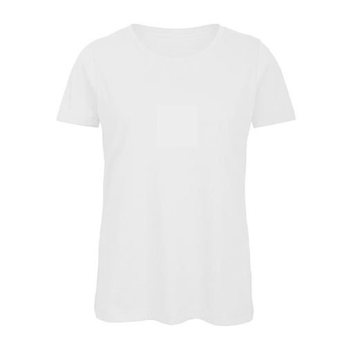 T-shirt damski klasyczny BCTW043 - White