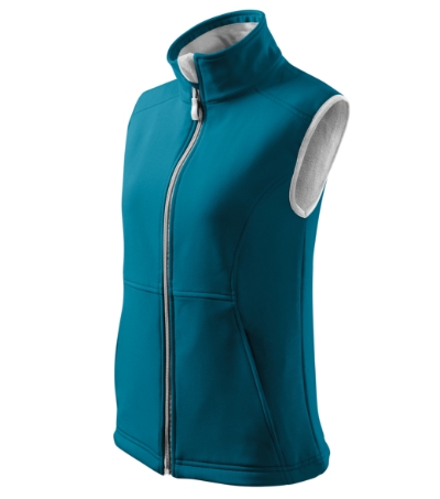 [5165912] Softshell kamizelka damska M516 - ciemny turkus
