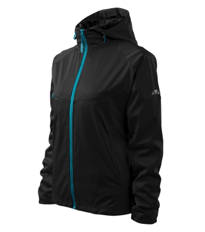 Softshell kurtka damska M514 - czarny