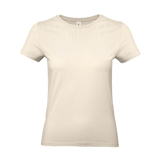 Koszulka Damska Klasyczna Bawelna Ring-Spun BCTW04T - Natural