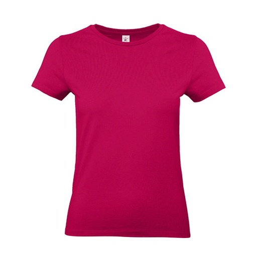Damski T-shirt z bawełny ring-spun BCTW04T - Sorbet