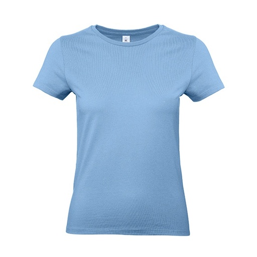 Damski T-shirt z bawełny ring-spun BCTW04T - Sky Blue