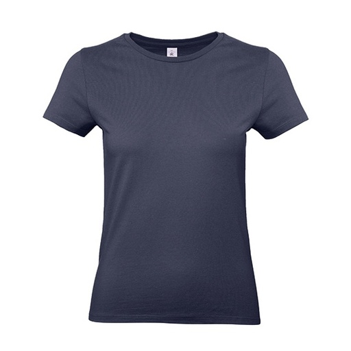 Damski T-shirt z bawełny ring-spun BCTW04T - Navy Blue