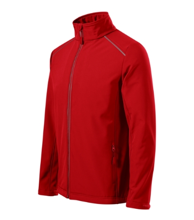 Softshell kurtka meska M536 - czerwony