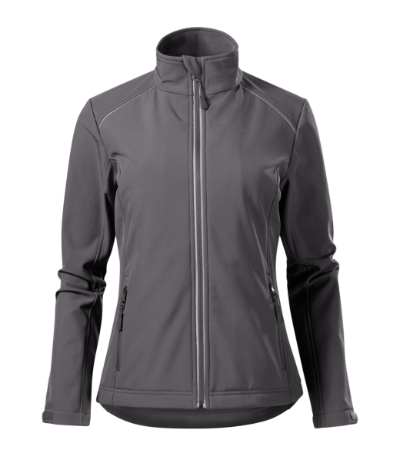 [5373612] Softshell kurtka damska M537 - stalowy