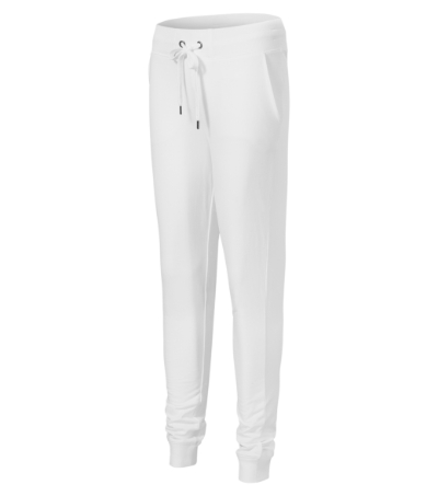 Spodnie dresowe damskie M615 - biały
