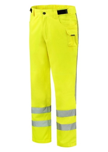 Spodnie robocze unisex MT65 - fluorescencyjny zolty