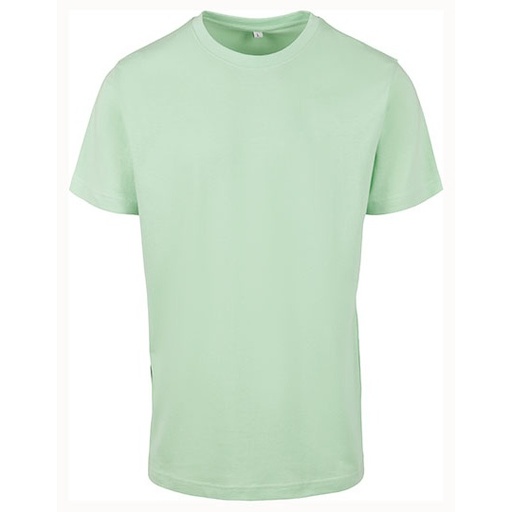 T-shirt Slim z Okrągłym Dekoltem BY004 - Neo Mint