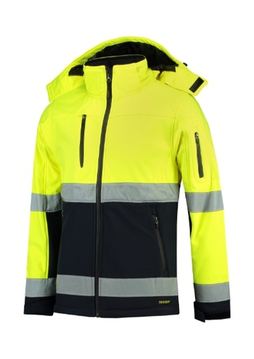 [T529714] Softshell kurtka unisex MT52 - fluorescencyjny żółty